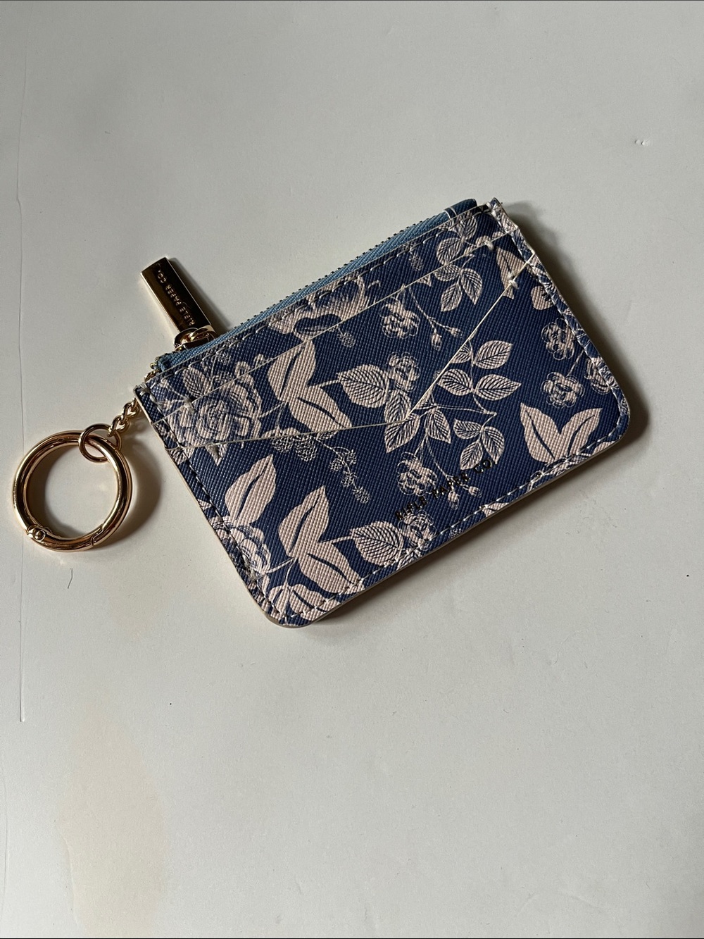 Rifle Paper small wallet, zipper top